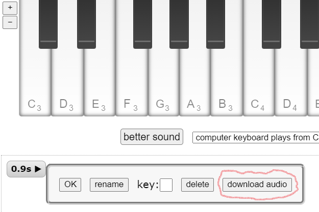 Virtual Piano  Keyboard Mappings