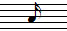 sixteenth note